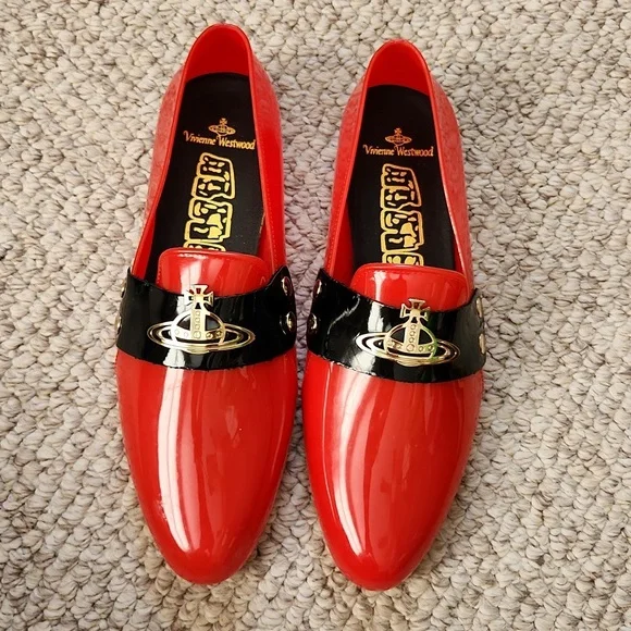 Vivienne Westwood jellies size 45 red - Picture 2 of 8